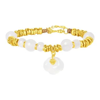 CHINA GOLD Agate Bracelets Women's