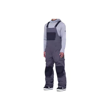 686 Overalls Men Gray