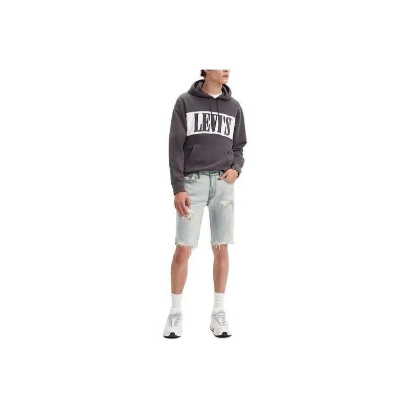 Levis Denim Shorts Men Light Blue-0
