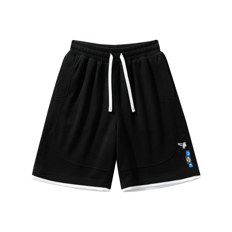 FireMonkey Casual Shorts Unisex Black-0