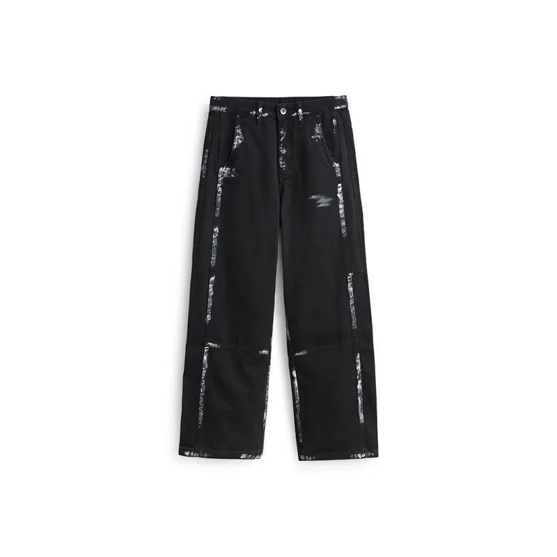 SANTASTIC Jeans Men's Dirty Black-0