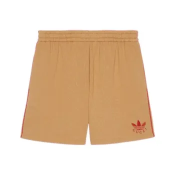GUCCI X Adidas Cotton Jersey Shorts