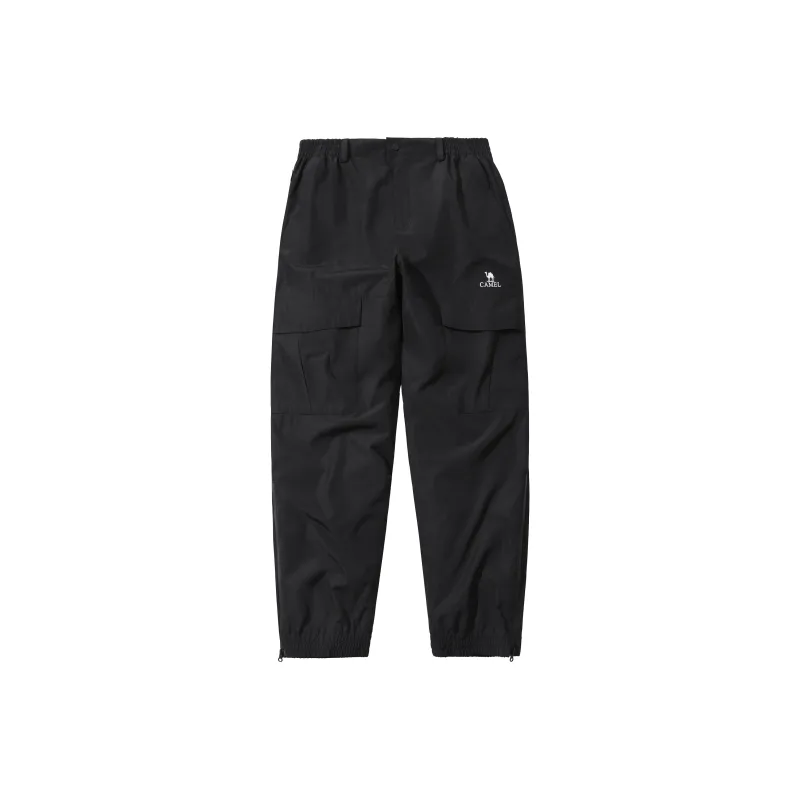 CAMEL Windbreaker Pants Men Phantom Black-0