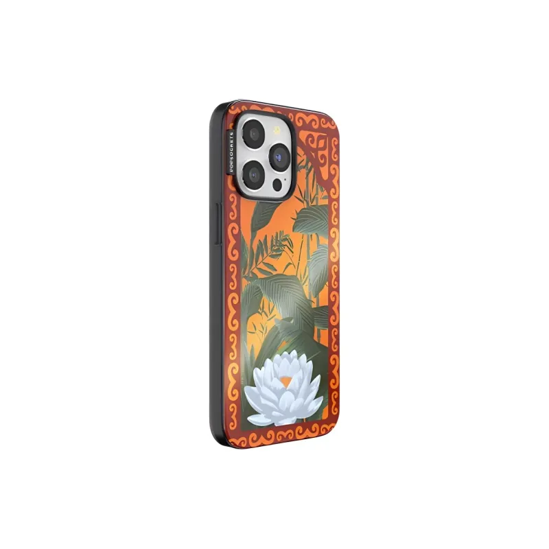 PopSockets TPU Material White Lotus Resort Phone Cases Compatibility With IPhone Collection Luxury-5