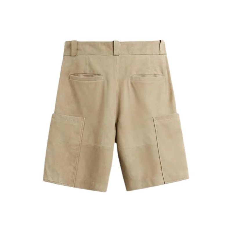 ZARA Cargo Shorts Men Sand-1