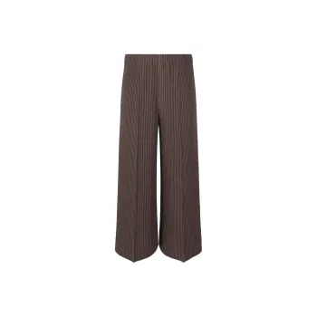 Homme Plissé Issey Miyake Casual Pants Men's Brown
