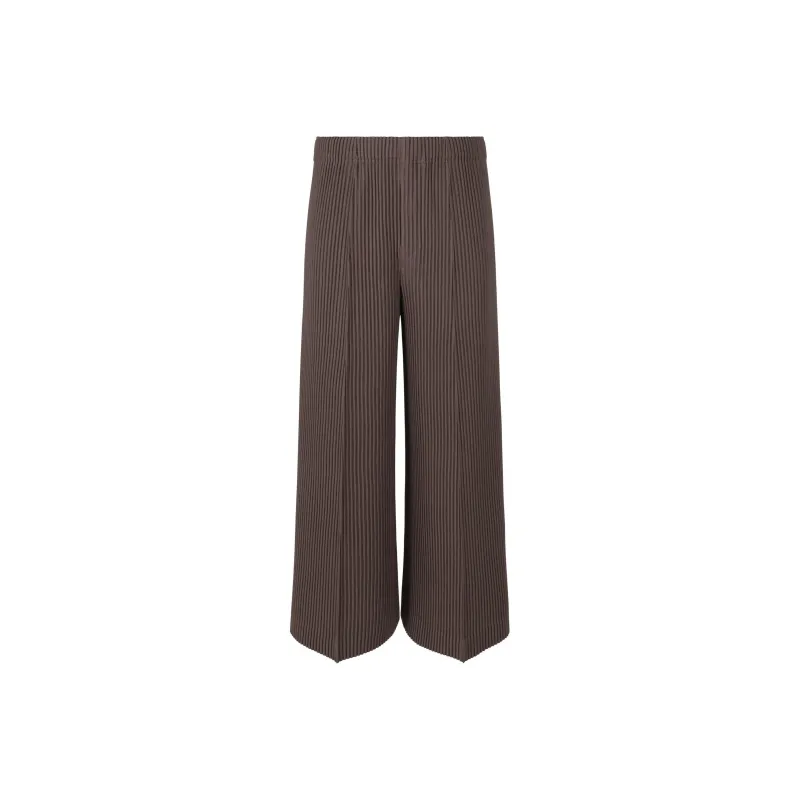 Homme Plissé Issey Miyake Casual Pants Men's Brown-0