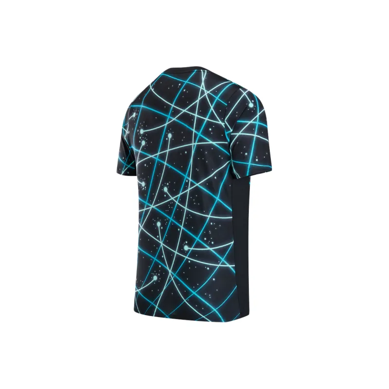 Nike AcademyDri Fit SS25 Soccer Jersey Men's Black/Sapphire Green/Cactus Green-1