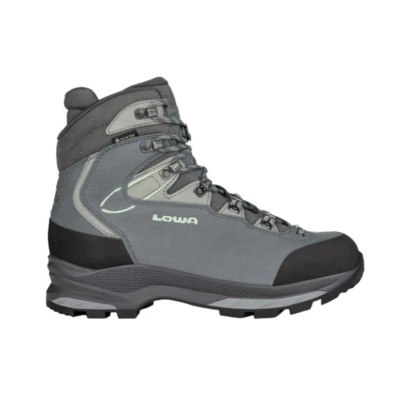 Lowa Anti Slip Wear Resistant High Top Hiking Shoes Women's Gray-1