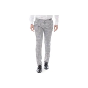 DANIELE ALESSANDRINI Casual Pants Men's Light Blue