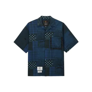 Alpha Industries Shirt Unisex Blue