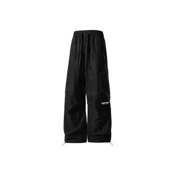 SWAMP AREA Cargo Pants Unisex Black