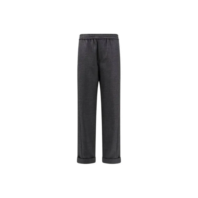 Valentino High Waisted Straight Leg Trousers-0