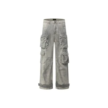 GBXM Cargo Pants Unisex Gray