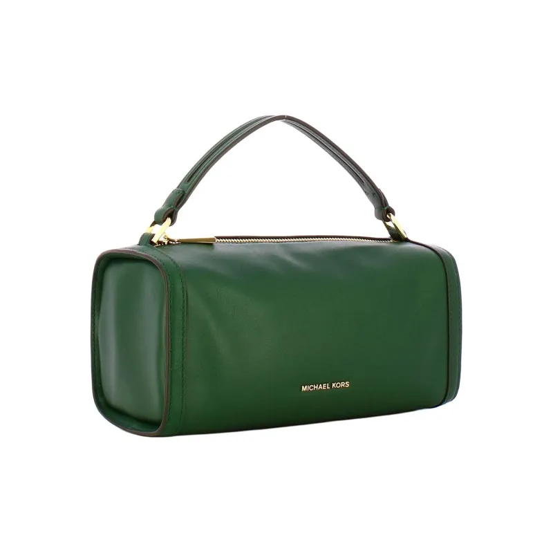 MICHAEL KORS Leather Shoulder Bag, Crossbody Bag, Handbag Small Size Women's Green-2