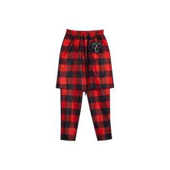 TCH Casual Pants Unisex Red