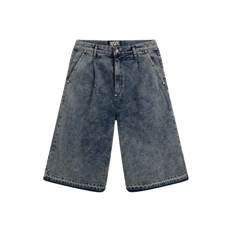H5LY NO7 Denim Shorts Unisex-0