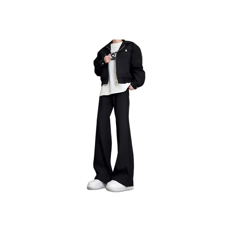 Weles Suit Trouser Unisex Black-0