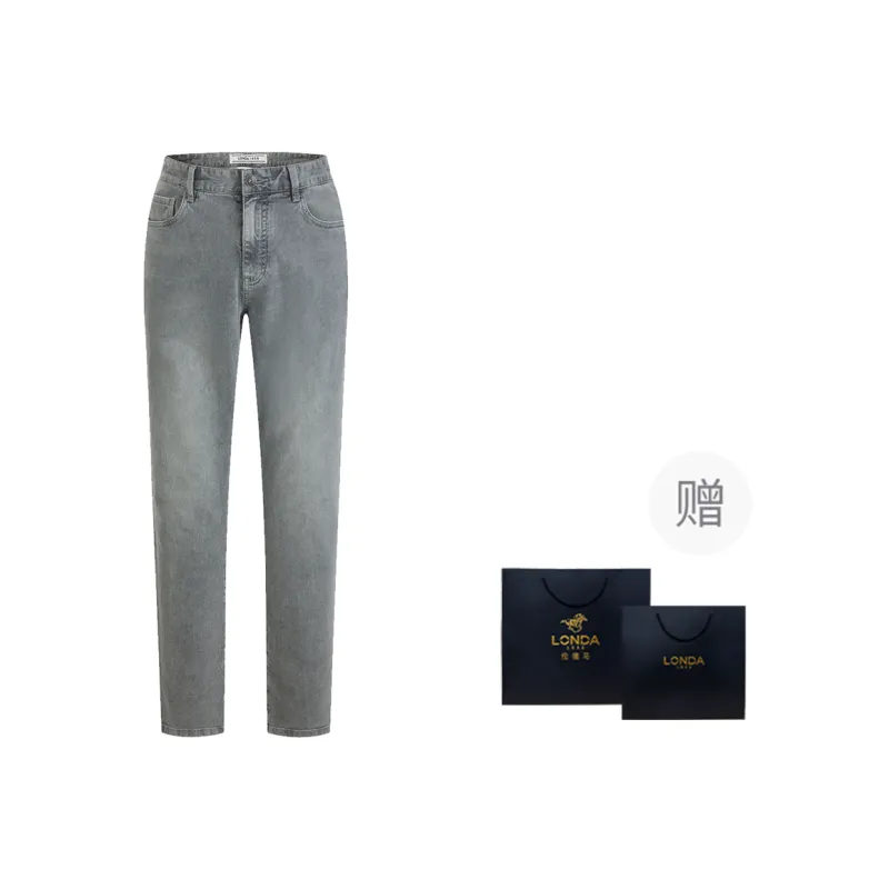 LONDA 1958 Jeans Men's Light Gray-0