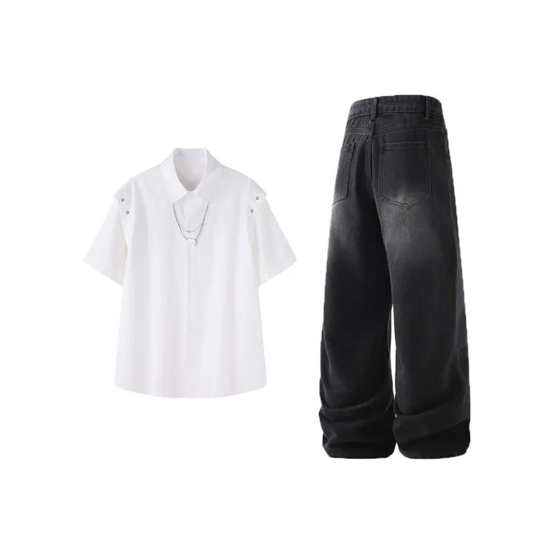 ROSECREED Shirt Matching Set Unisex-8