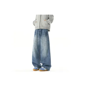 NVRFRGT Jeans Unisex Blue