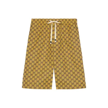 GUCCI Multicolor Casual Shorts Men's Yellow