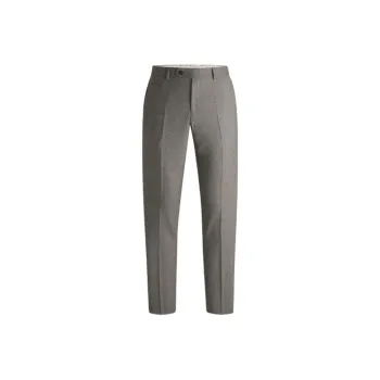 HUGO BOSS FW24 Casual Pants Men's Gray