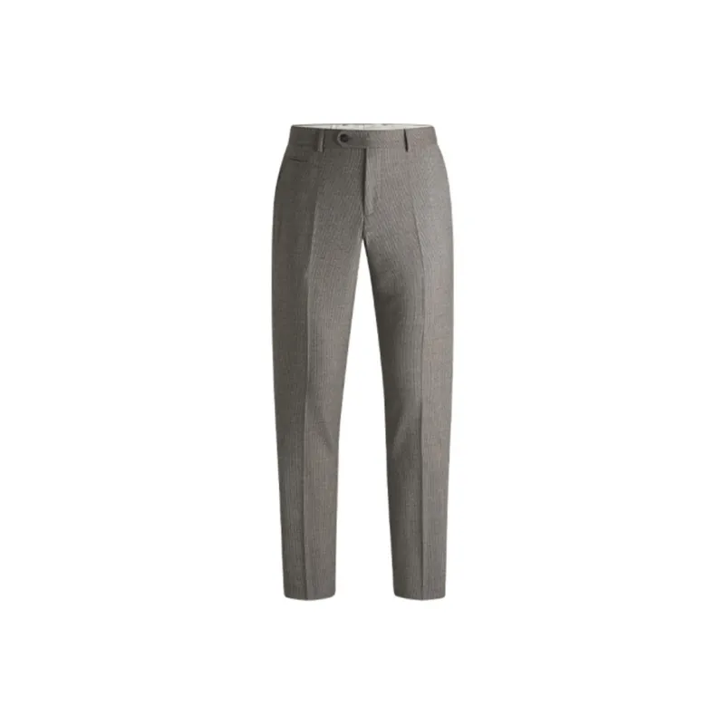 HUGO BOSS FW24 Casual Pants Men's Gray-0