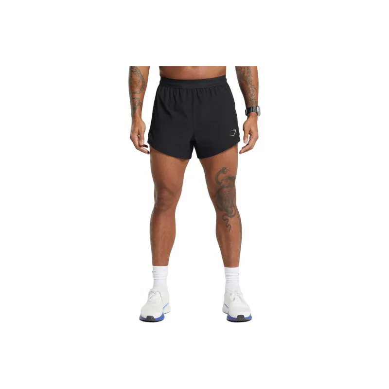 GYMSHARK APEX RUN 5' SHORTS Casual Shorts Men's Black-0