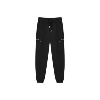 DEGAIA FW24 Casual Pants Men's Black