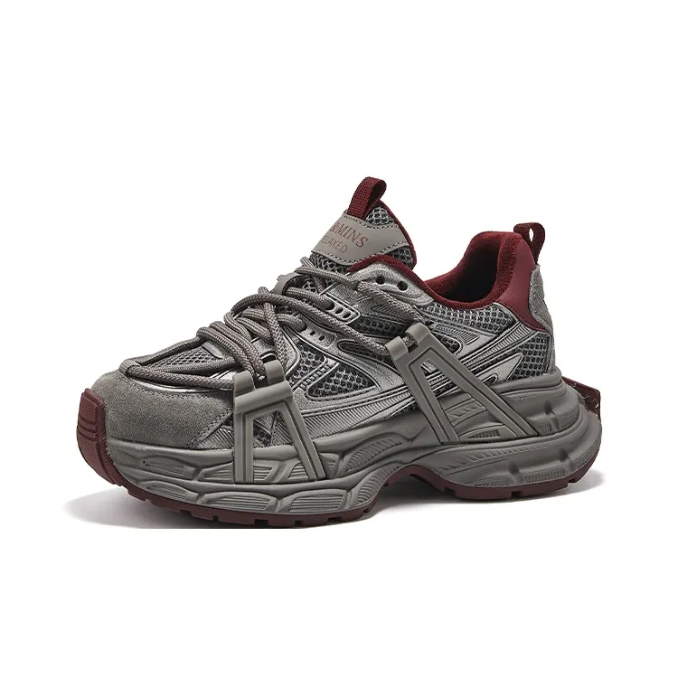 15 MINS Structure Ark Breathable Low Top Chunky Sneakers Women's-1