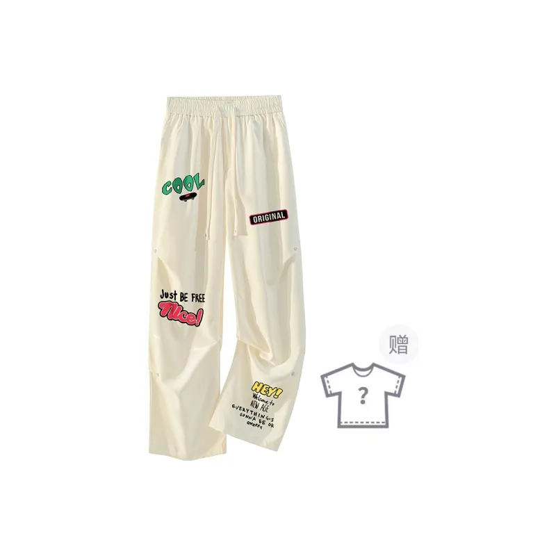 Qnxeey Casual Pants Unisex-43