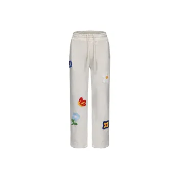 FOREVER 21 Casual Pants Unisex White