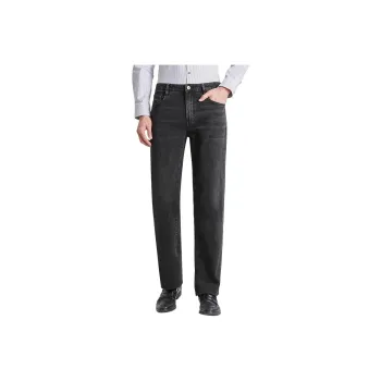 LESS IS MORE SS25 Jeans Men's Denim Black