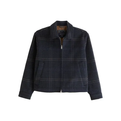Abercrombie＆Fitch Jackets & Coats Men's Dark Blue