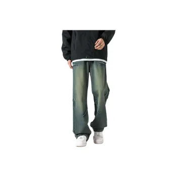 P8H9 Jeans Unisex Turquoise
