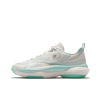 FILA FUSION RAY V Radiation 5th Generation Low Top Casual Shoes Women's Green White