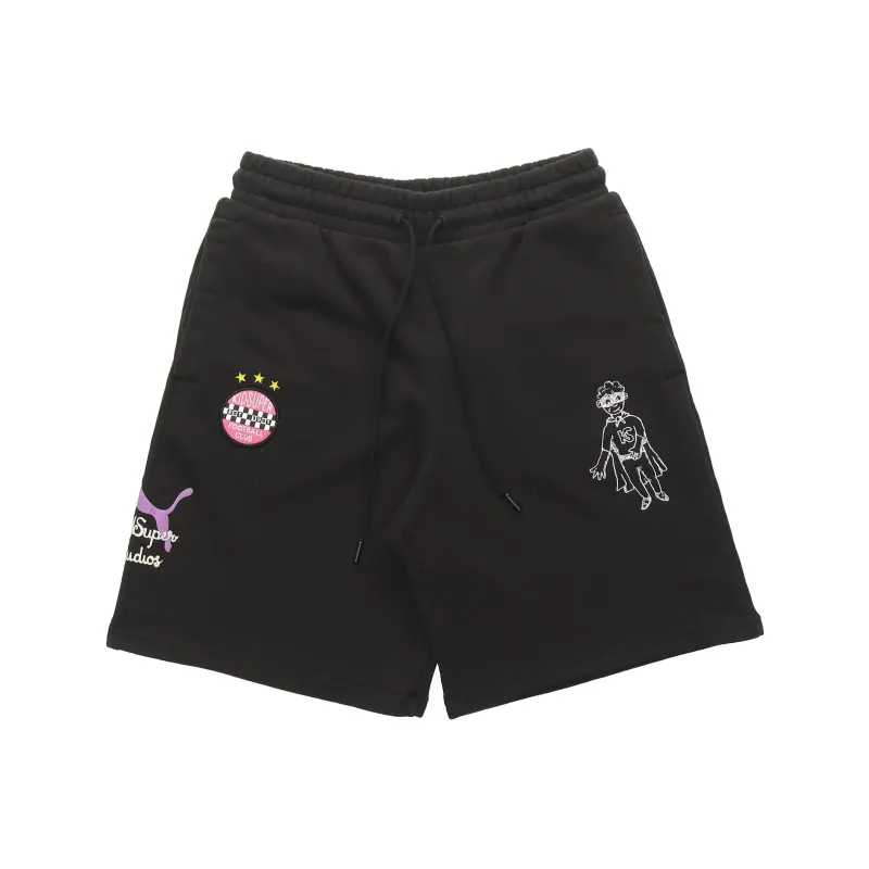 PUMA KIDSUPER Casual Shorts Men Black-0