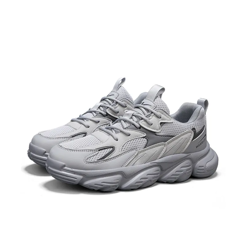 Warrior Slip Resistant And Abrasion Resistant Coverage Low Top Chunky Sneakers Men's-8