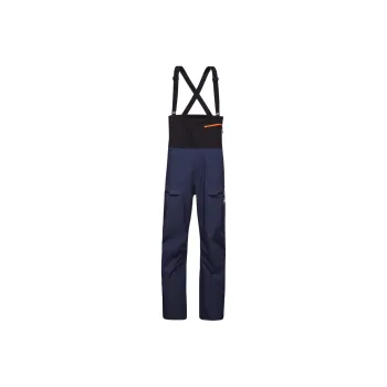 MAMMUT Haldigrat Sustainable Freeride Hardshell Bib Pants Overalls Men's