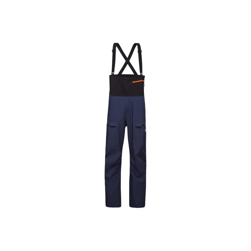 MAMMUT Haldigrat Sustainable Freeride Hardshell Bib Pants Overalls Men's-0