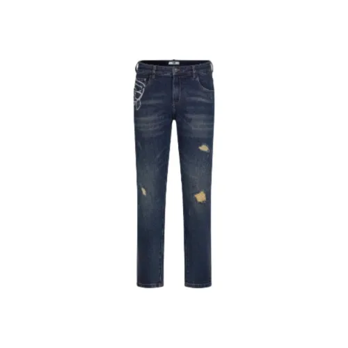 KARL LAGERFELD FW24 Jeans Men's Blue