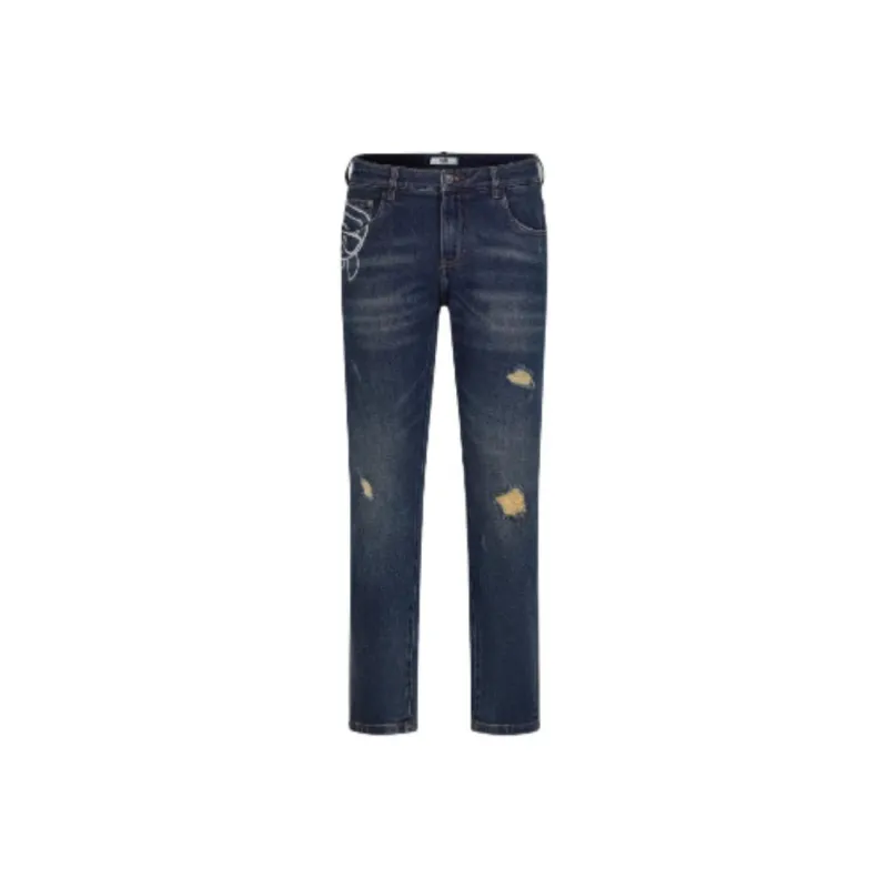 KARL LAGERFELD FW24 Jeans Men's Blue-0
