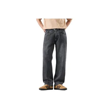 JASONWOOD Cowboy On The Run Jeans Unisex Black Gray Color