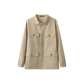 BY CREATIONS Jackets Coats Men's Light Khaki