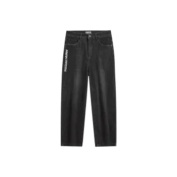 FAIRWHALE Jeans Unisex Black Gray