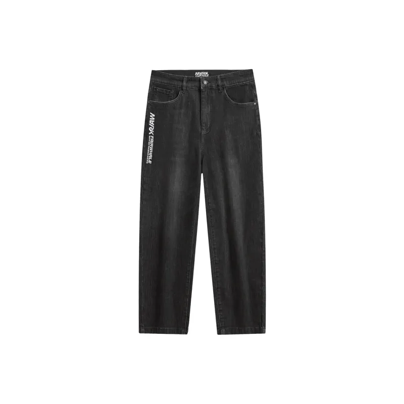 FAIRWHALE Jeans Unisex Black Gray-0