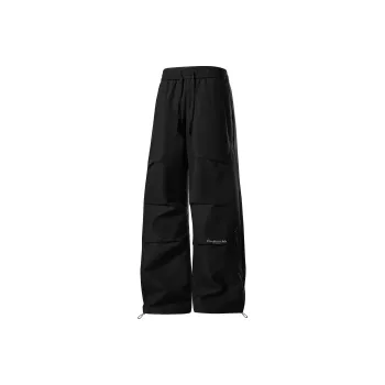 SWAMP AREA Cargo Pants Unisex Black