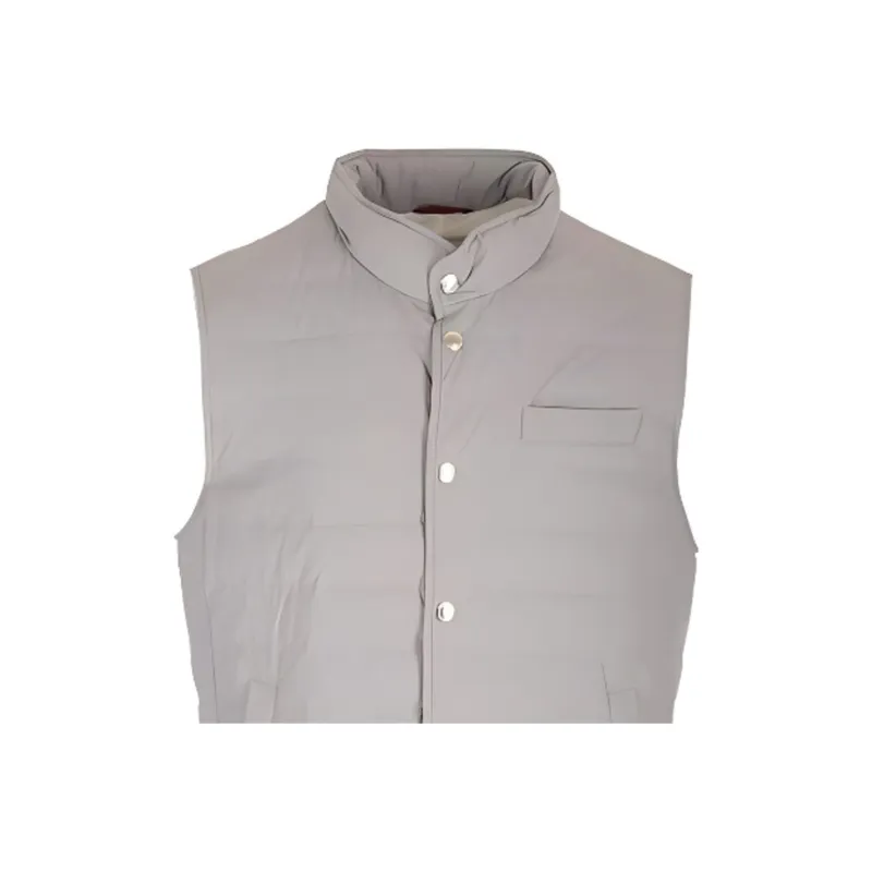Brunello Cucinelli Quilted Padded Down Gilet-6