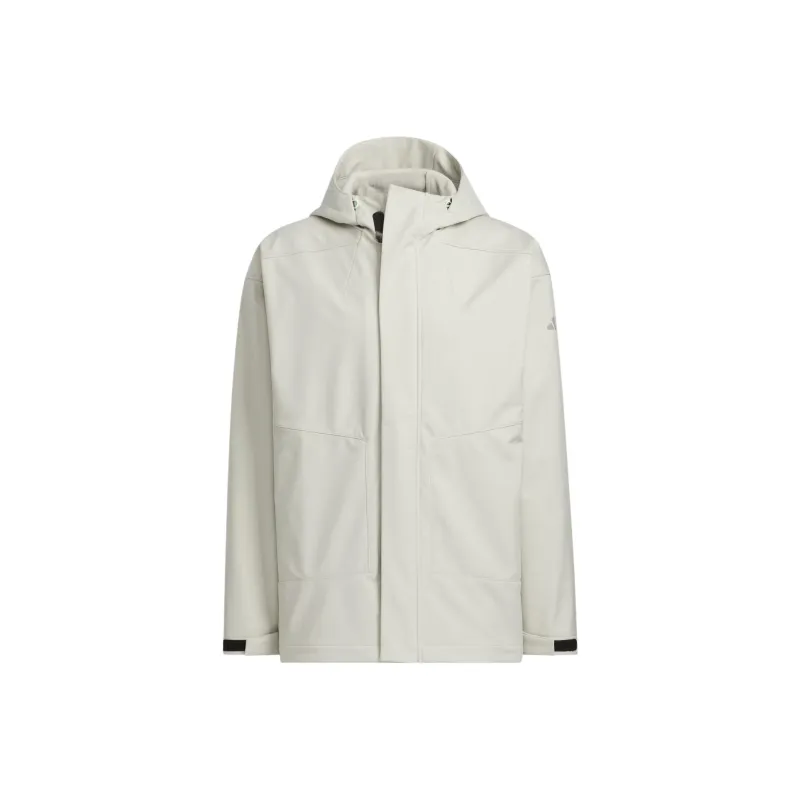 Adidas FW24 M TRAN JKT 2 Jackets Coats Men's Light Sesame Earth Gray-0